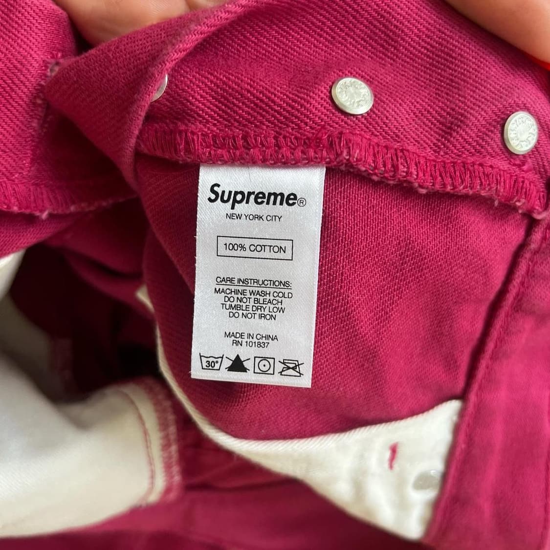 슈프림 스타 로고 데님 팬츠 상품이미지3