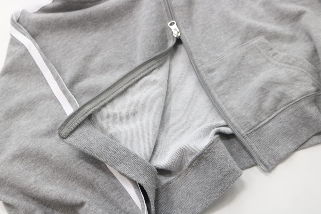 MLB 엠엘비 빈티지 뉴욕양키스 사이드라인 크롭 후드 집업 L 상품이미지6