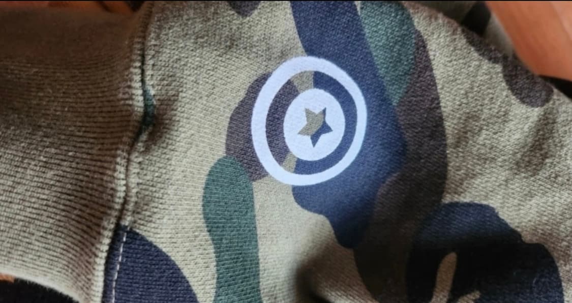 베이프 카모 풀후드 집업(XL) 새제품 상품이미지9