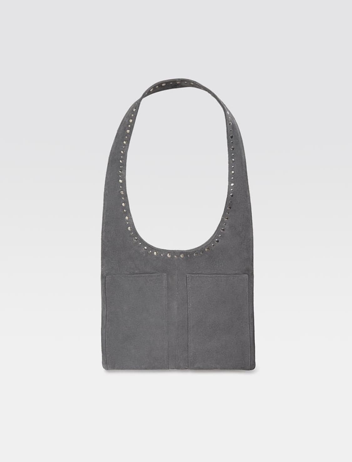 기마구아스 블랑카 백 스웨이드 그레이 상품이미지1