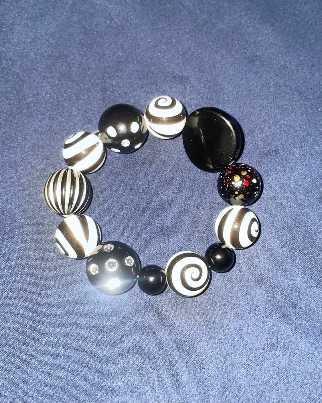 펑크 비즈 팔찌 🌀 상품이미지1