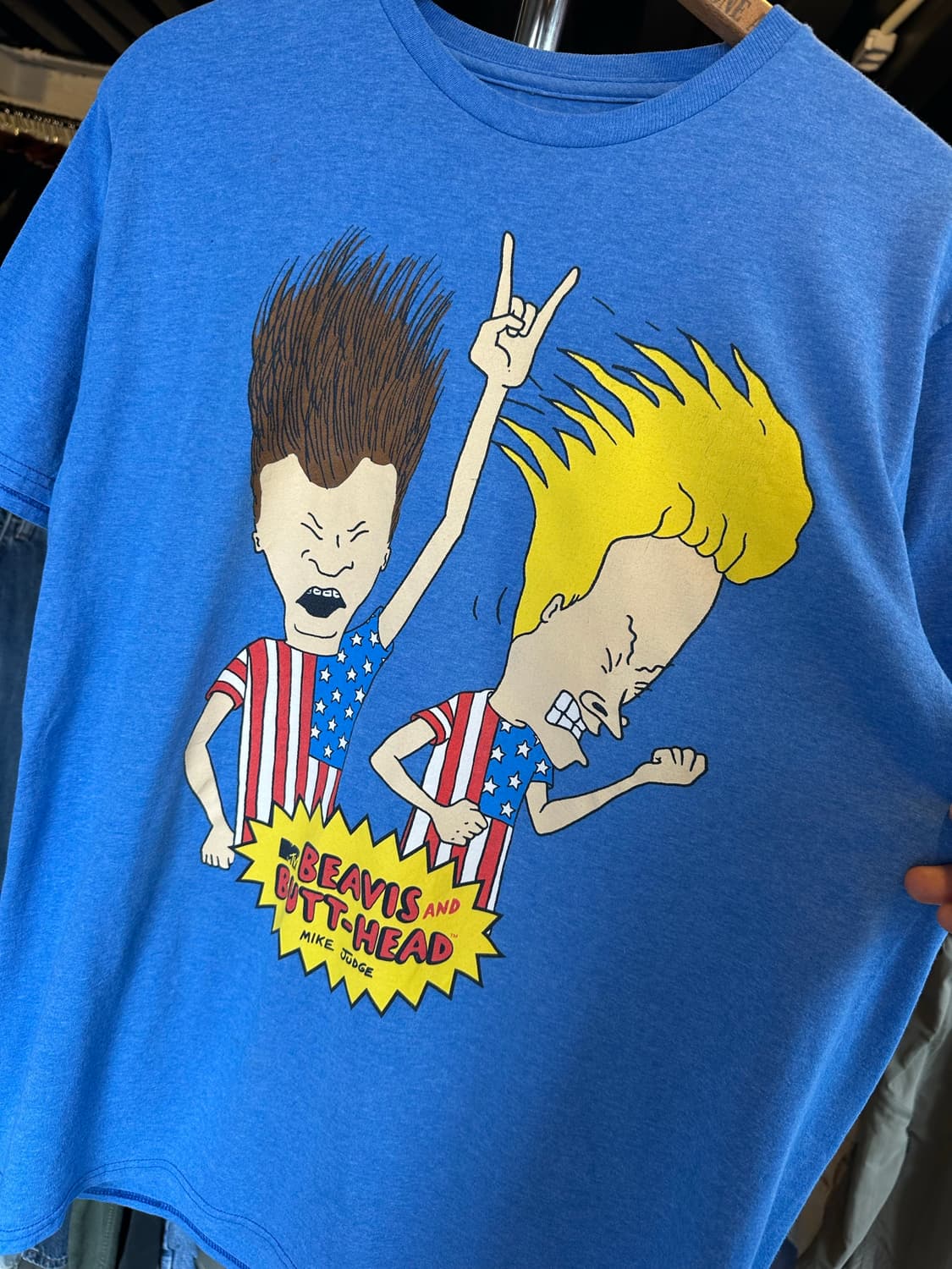 비비스 & 벗헤드 Beavis and Butt-Head 프린팅 티셔츠 상품이미지3