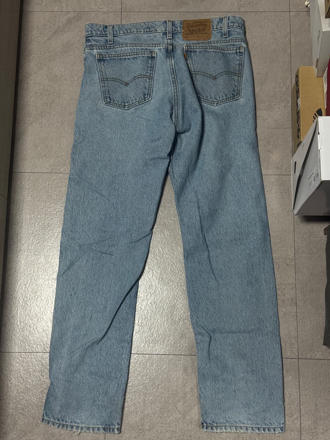 리바이스 90s 오렌지탭 연청 33x32 상품이미지3