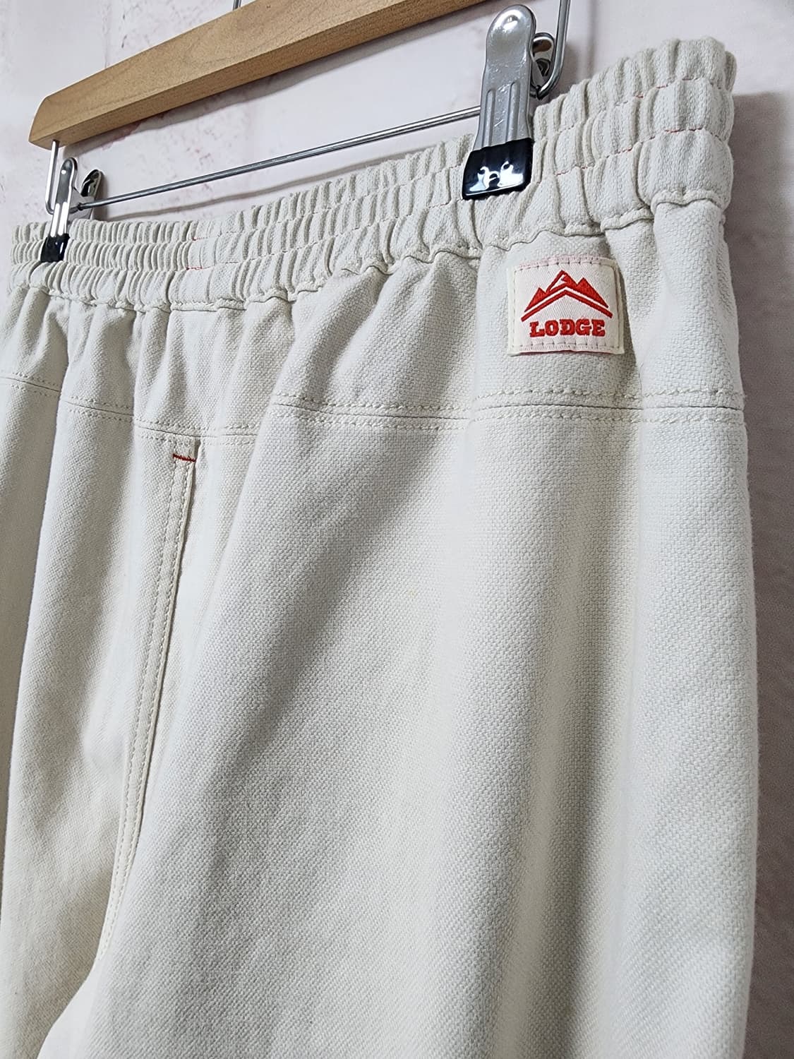 롯지 크롭 와이드 팬츠 상품이미지7