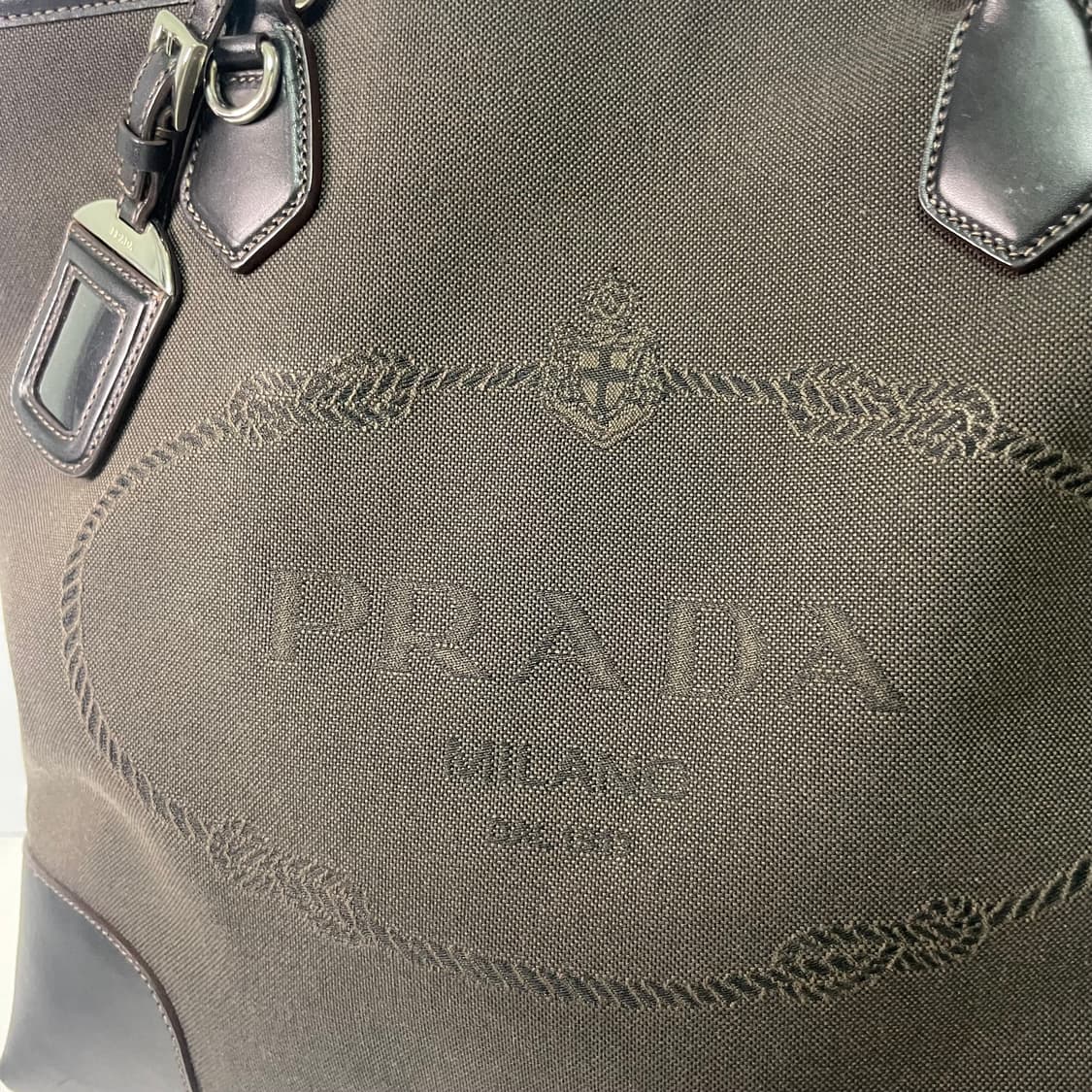 [A급] 프라다 캔버스 로고 숄더백 상품이미지7