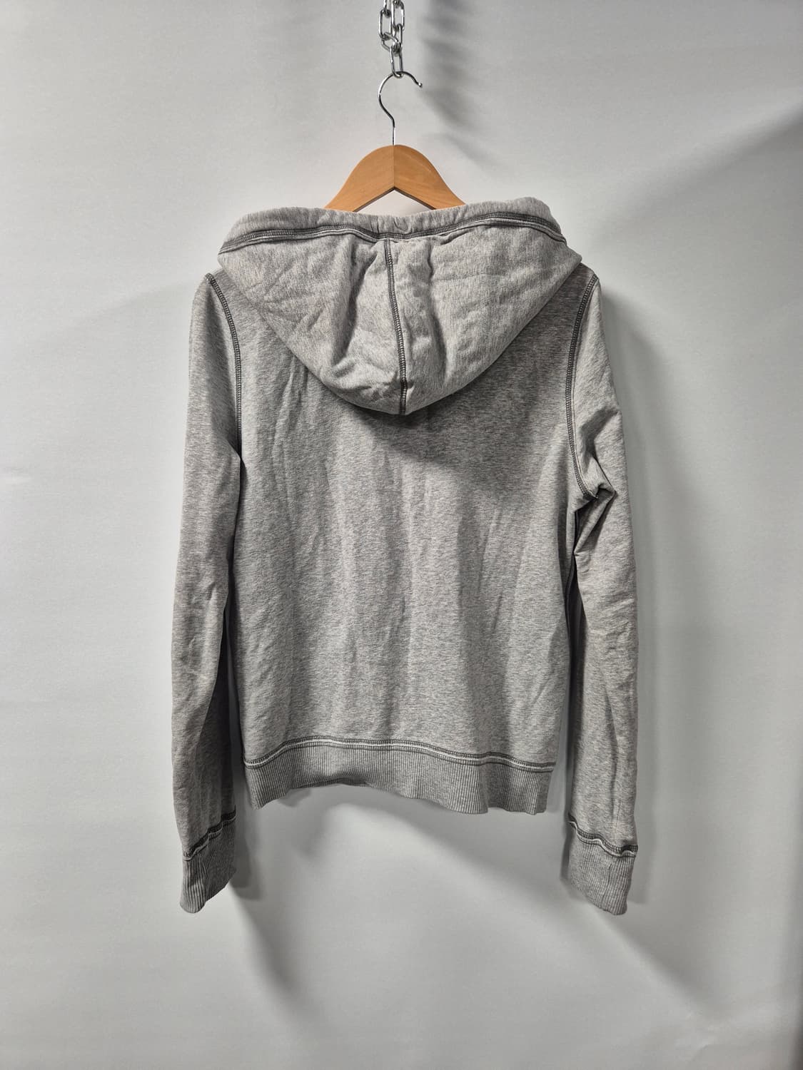 *무료배송*아베크롬비 Y2K 올드스쿨 그레이 플라워 투웨이 후드집업 XL 상품이미지9