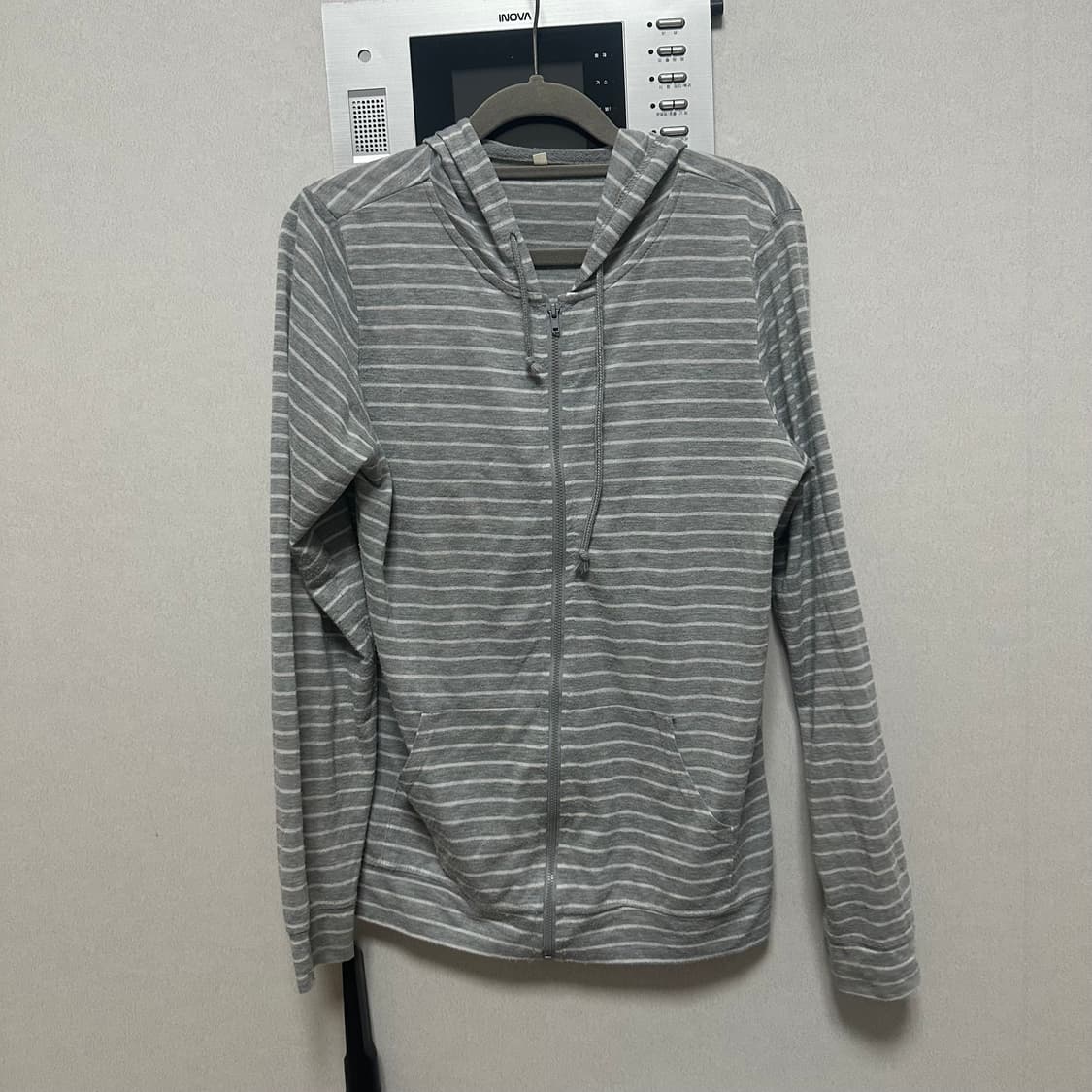 스트라이프 후드집업 상품이미지1