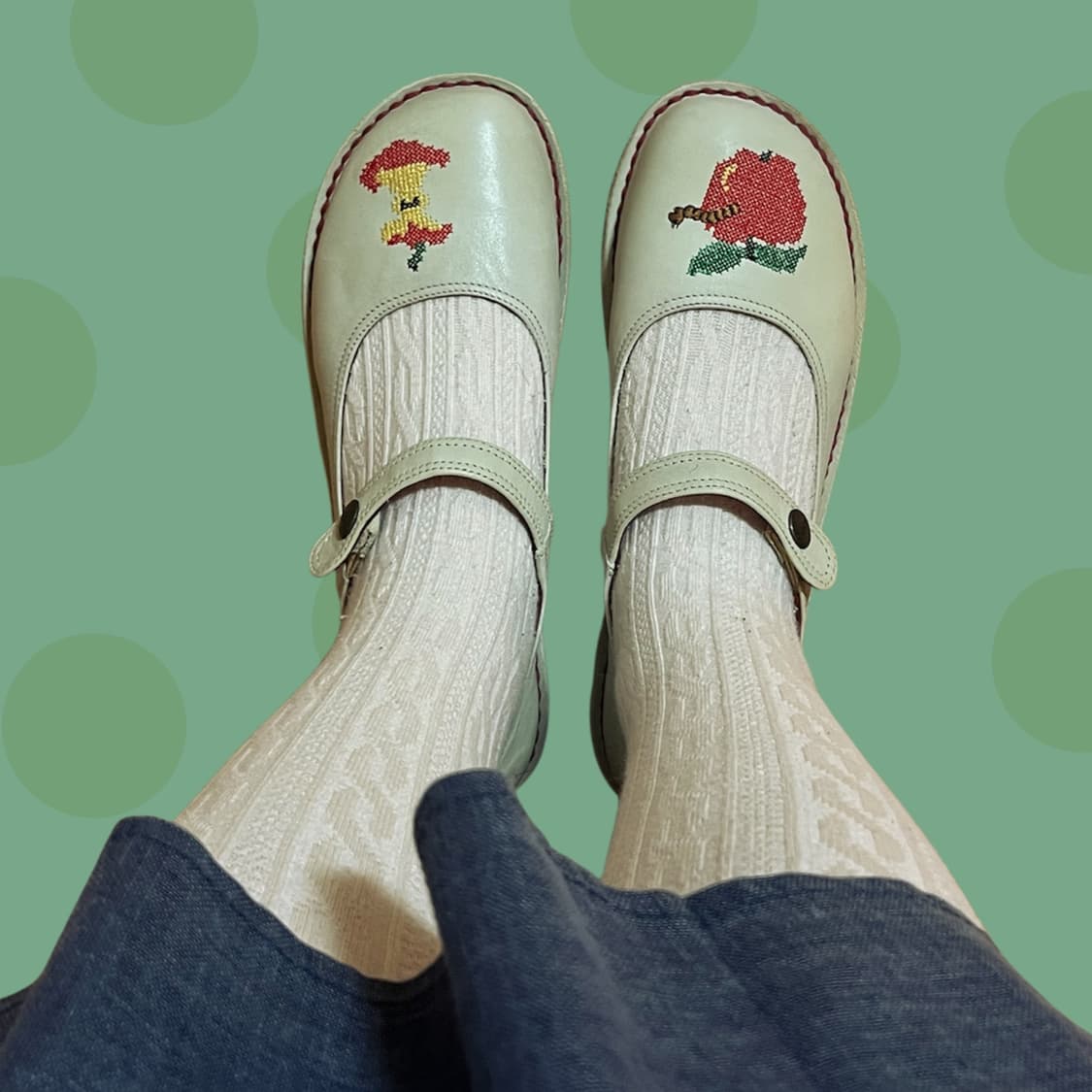 핀터깔! 캠퍼 트윈스 애플 메리제인 슈즈 상품이미지2