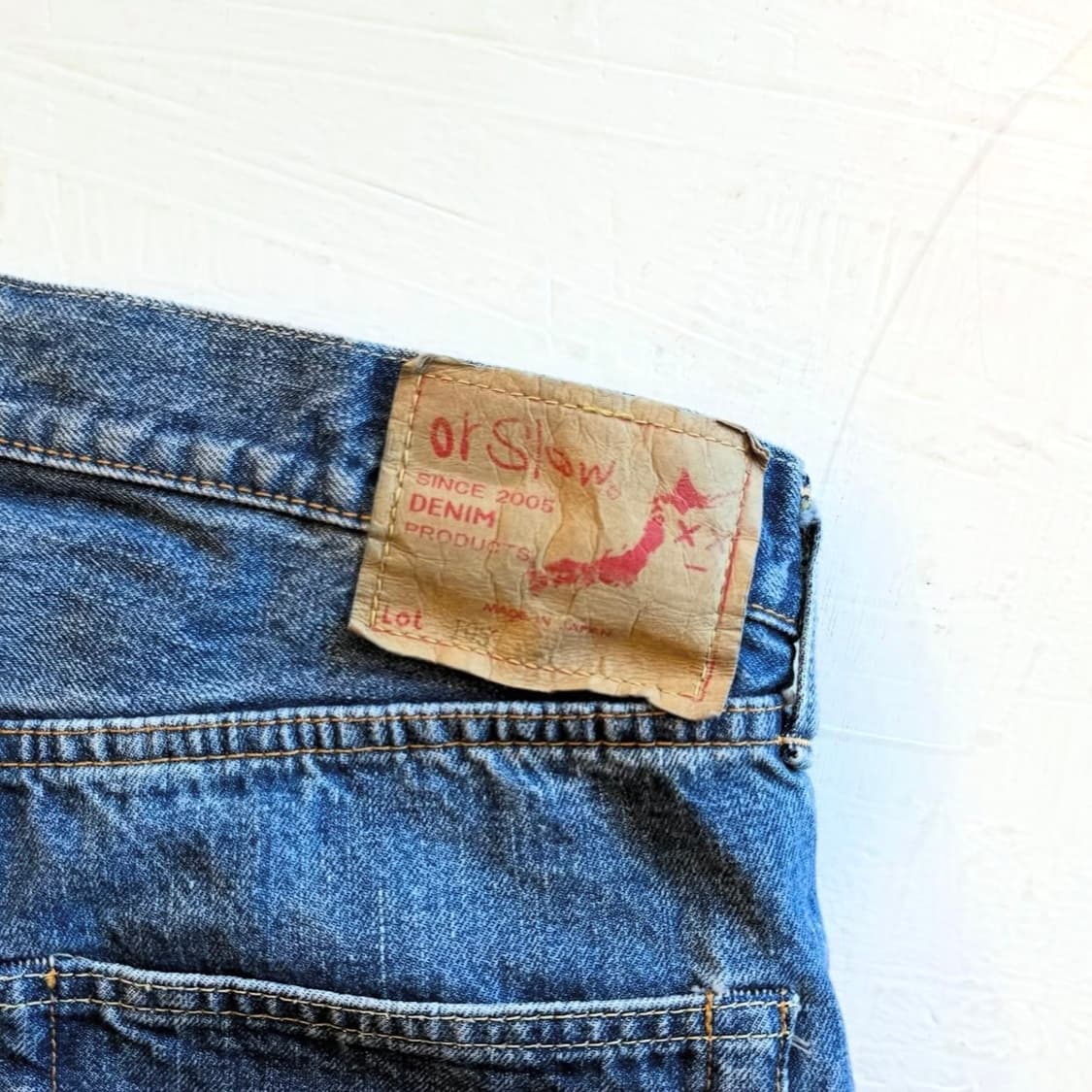 오어슬로우 105 데님 팬츠 상품이미지6