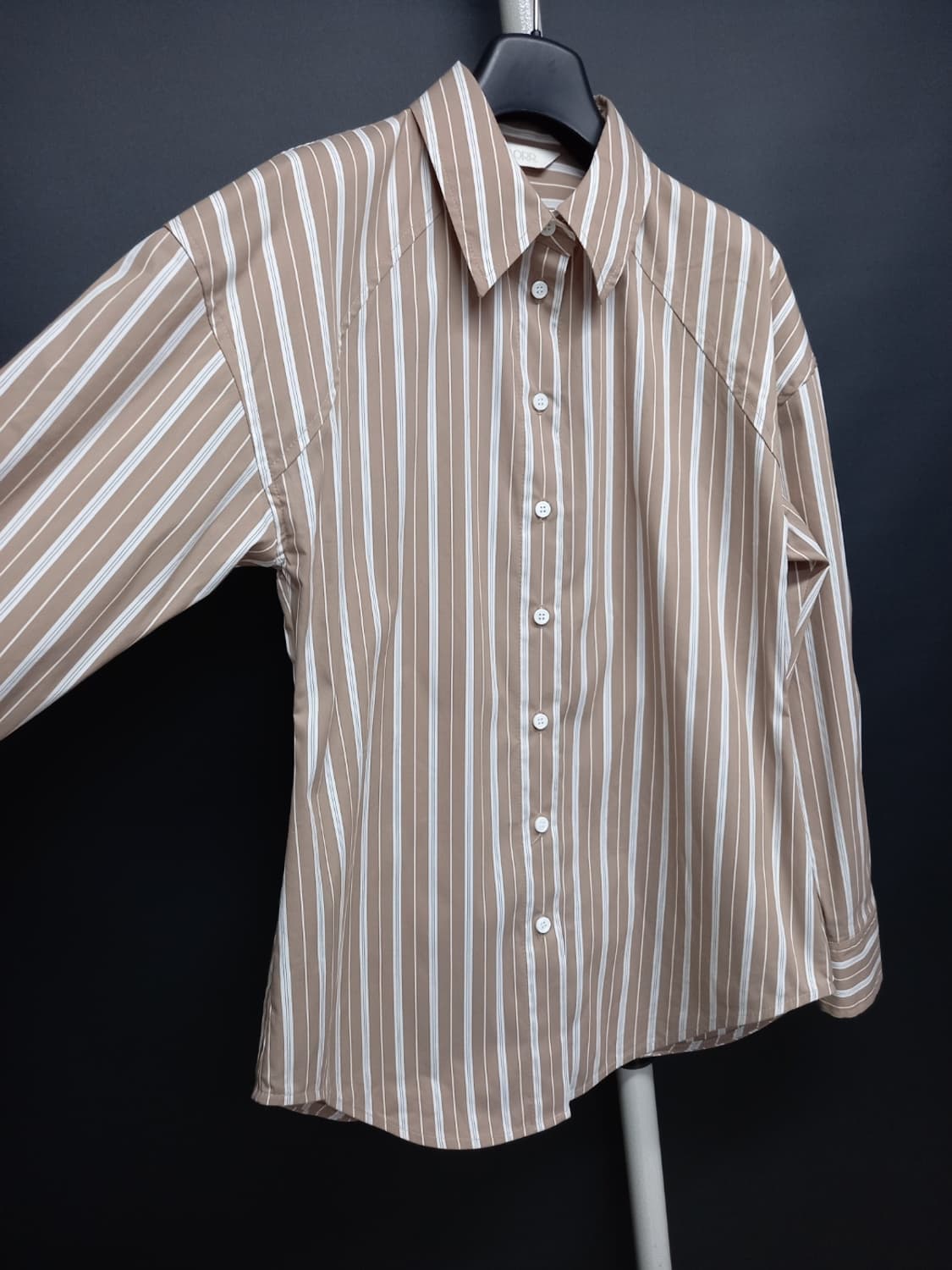 새 오르 ORR 춘추 스트라이프 남방블라우스 55 상품이미지4