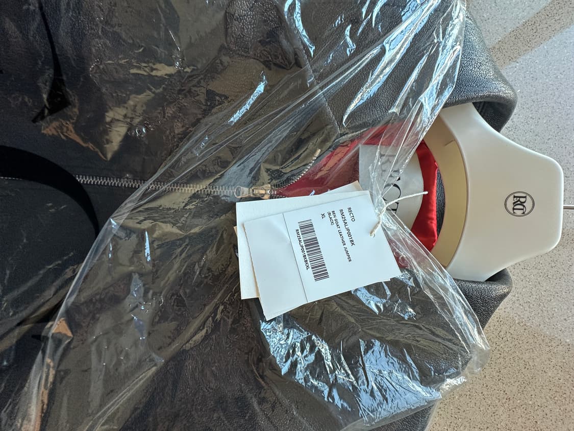 렉토 벤 고트 레더 점퍼 XL 상품이미지3