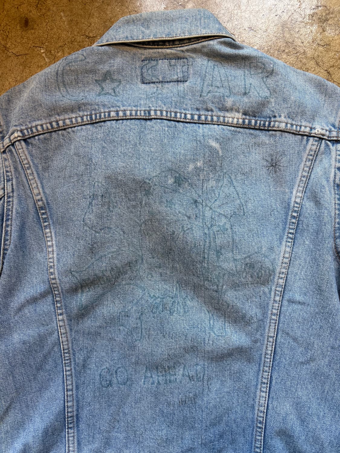 90s 90년 생산 리바이스 데님 트러커재킷 상품이미지3