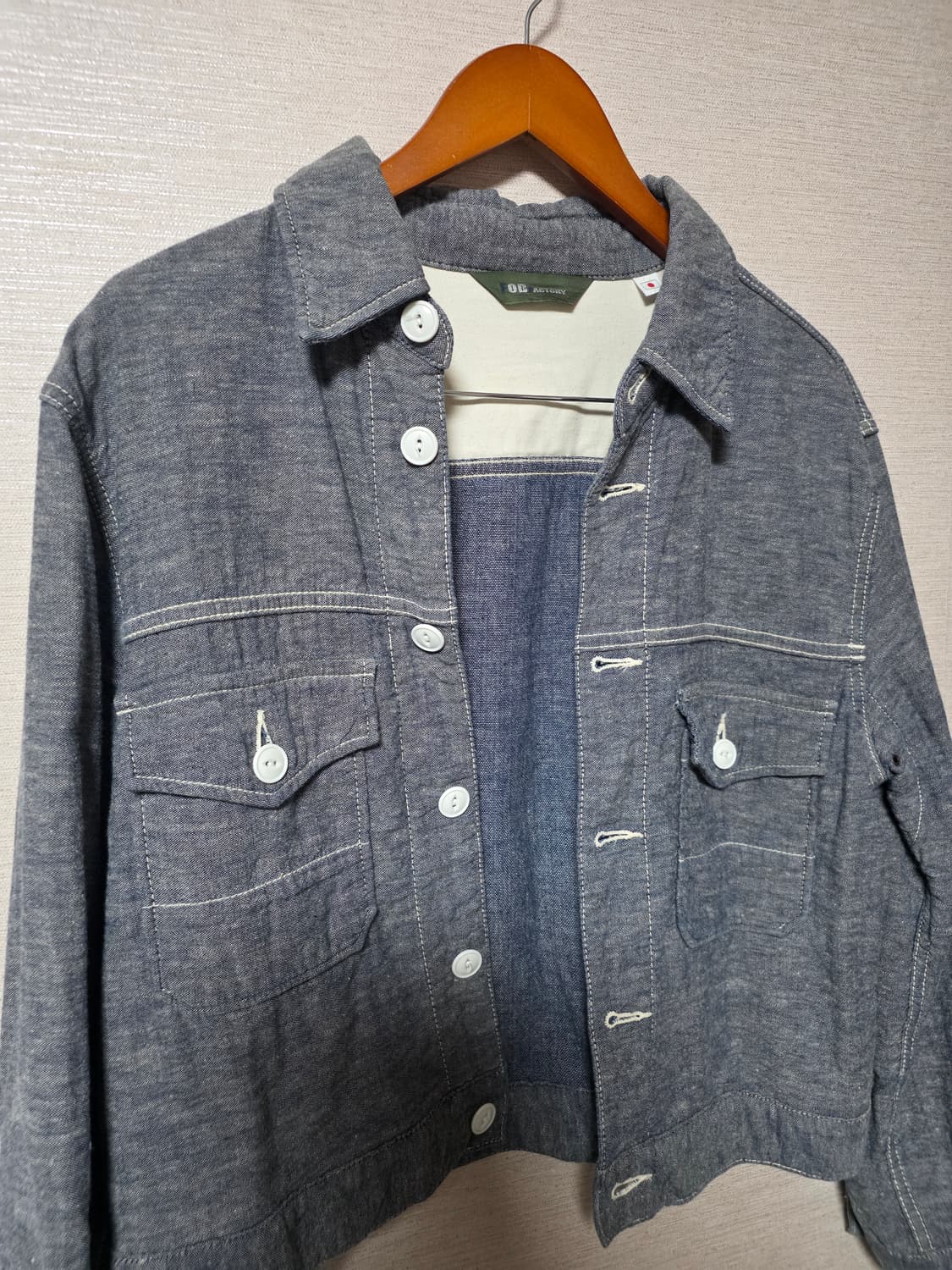 FOB FACTORY 면 자켓 상품이미지1