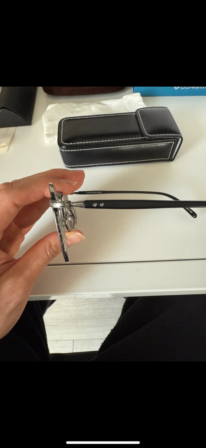 옐로우즈 플러스 클리프 CLIFF C13BK 티타늄 안경테 상품이미지8