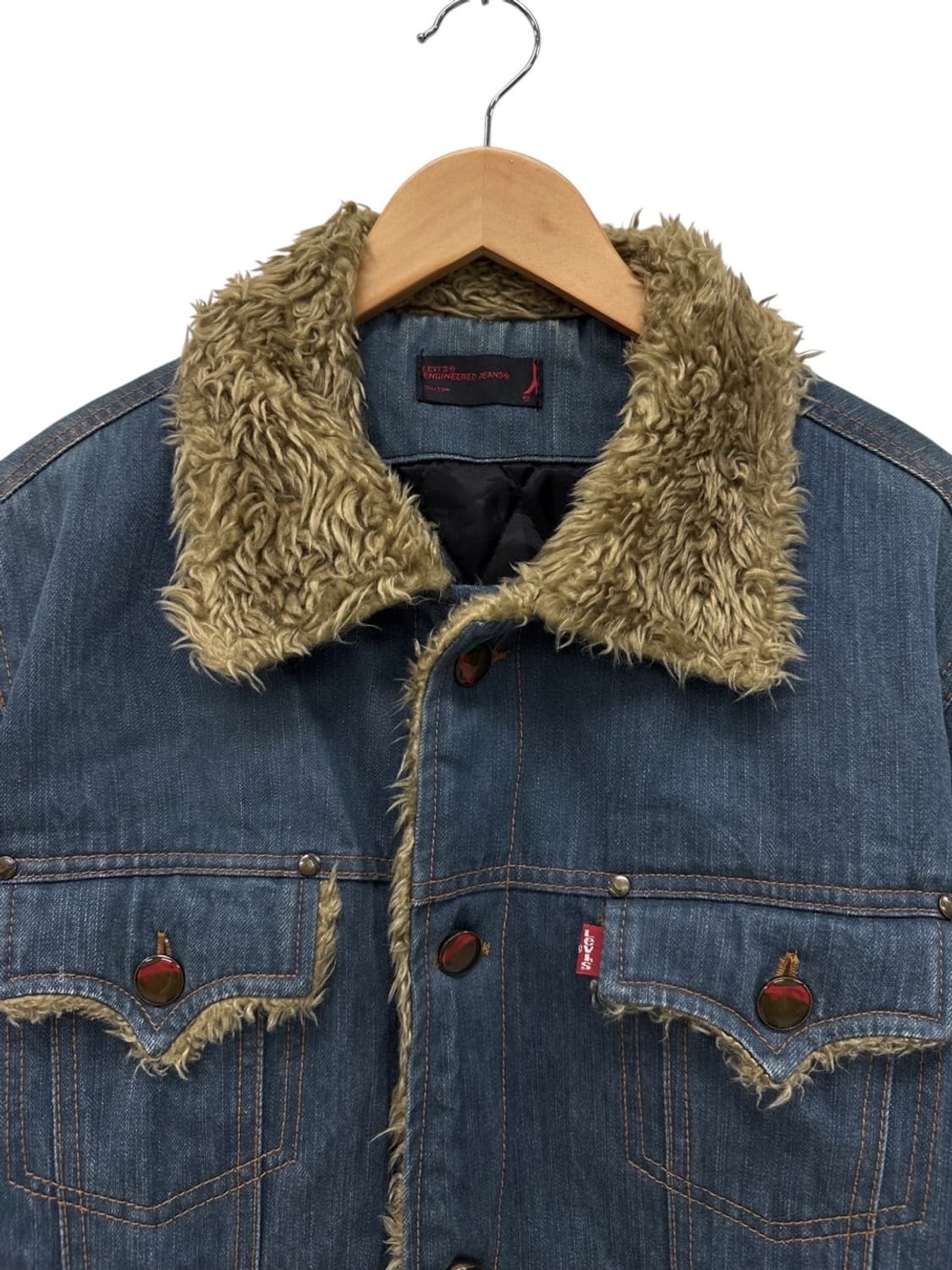 리바이스 엔지니어드 쉐르파 데님자켓 (L)  상품이미지2