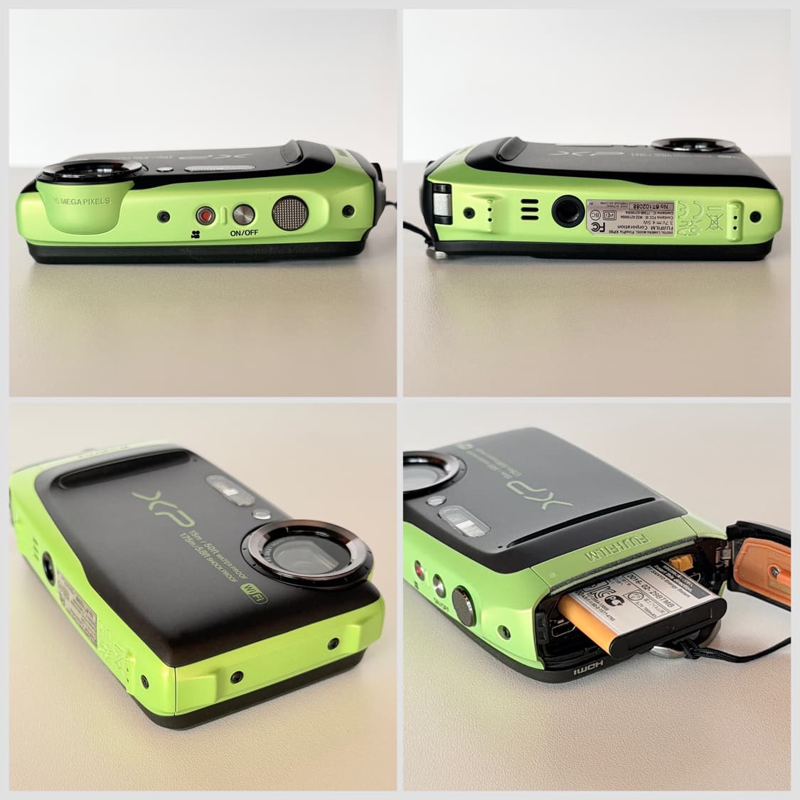 💚풀박스 미품 후지 파인픽스 XP90  라임그린💚빈티지디카 상품이미지5