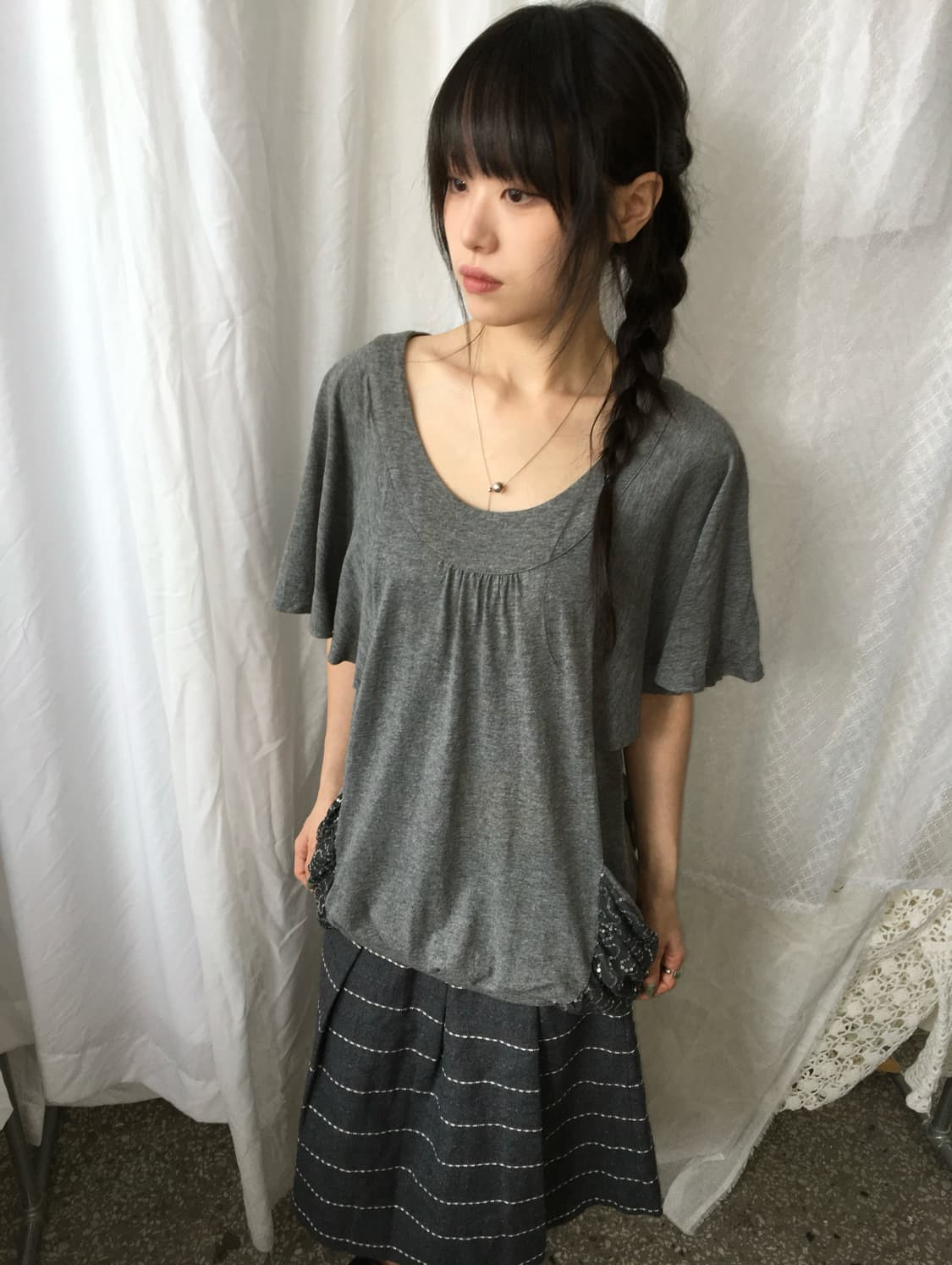 ⊹ Earth Music & Ecology Sequin Pocket Gr 상품이미지1