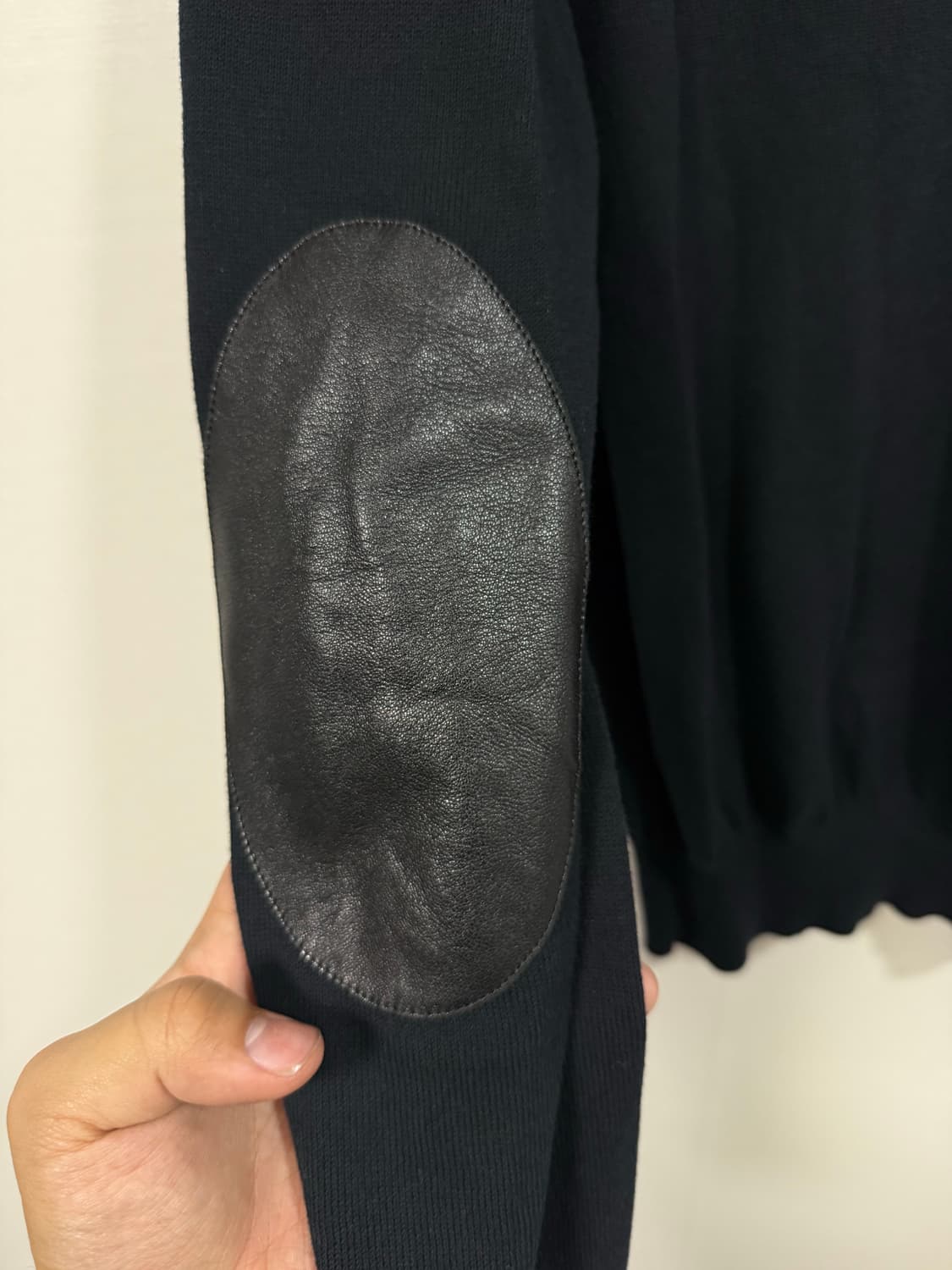 마르지엘라 레더 엘보우 가디건 상품이미지4