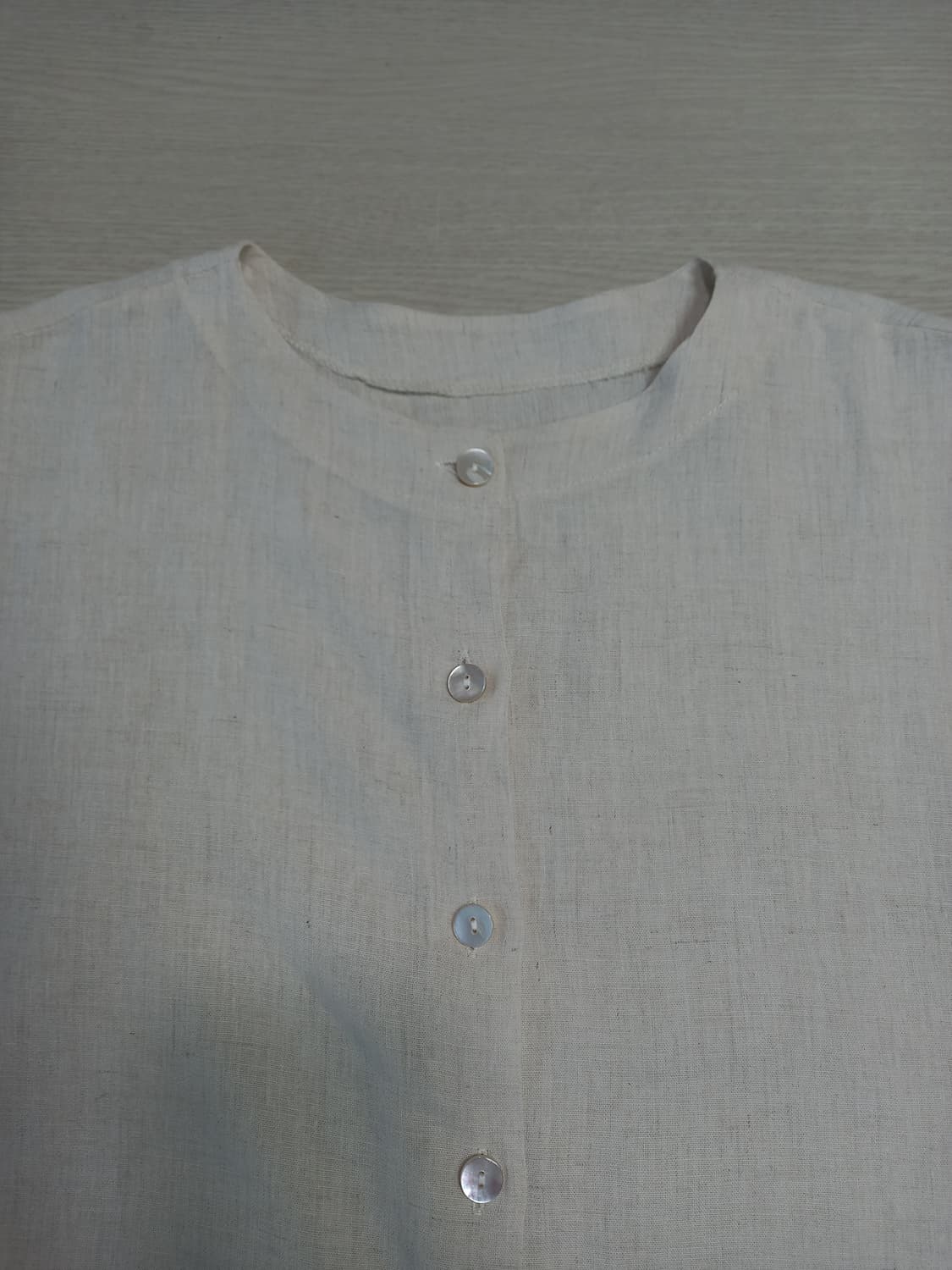 XL105 CAROLINE Kor 린넨 반팔셔츠 XL-467 상품이미지3
