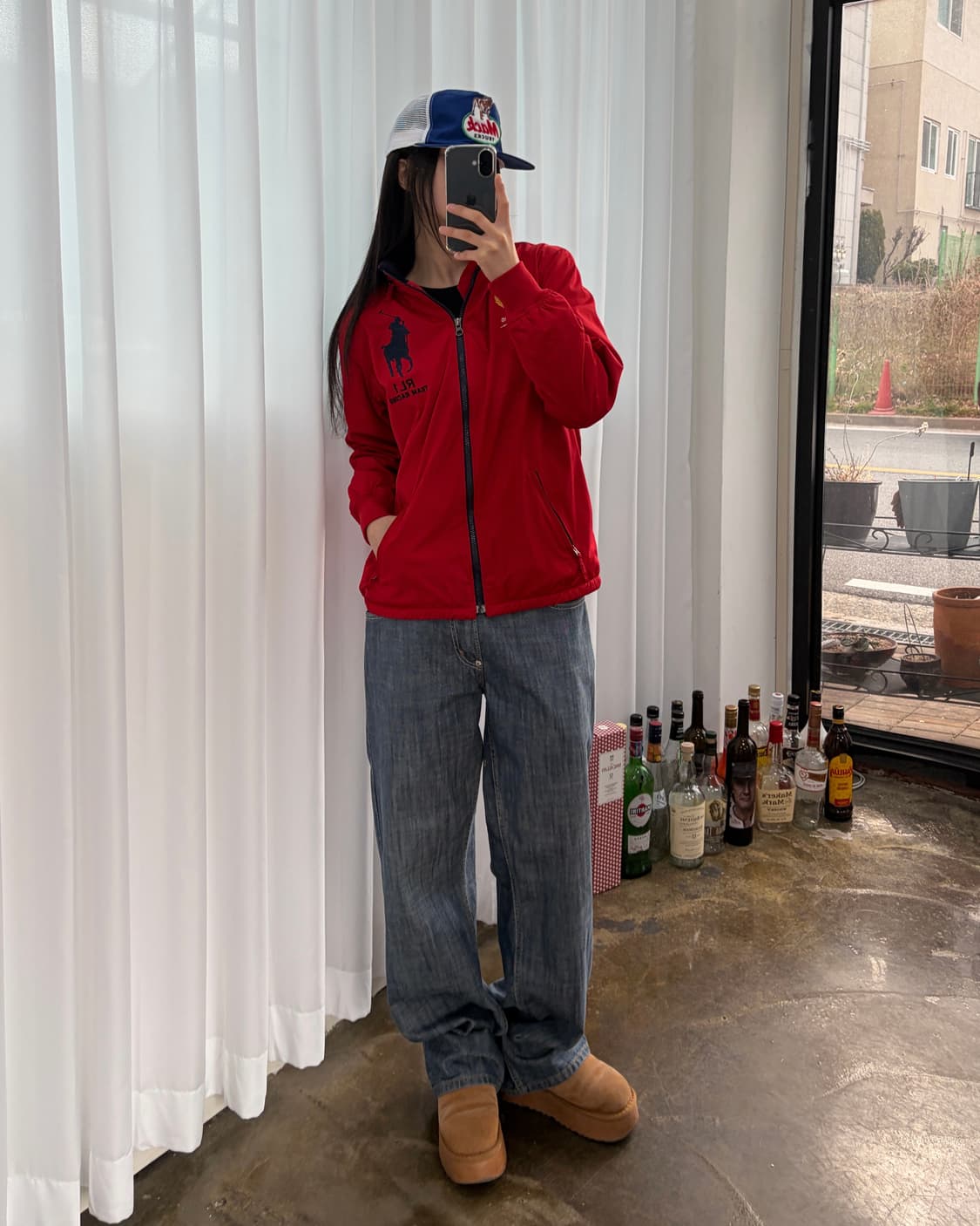 [S]폴로 랄프로렌 빅포니 레이싱 바람막이 자켓 상품이미지2