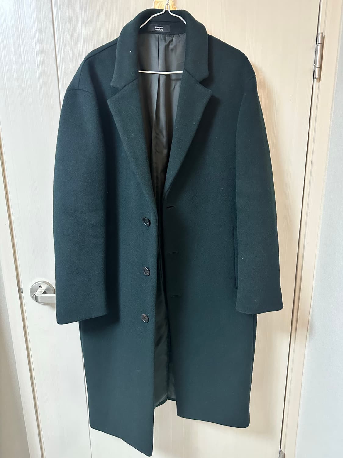 무신사 스탠다드 싱글 코트 판매합니다 상품이미지1