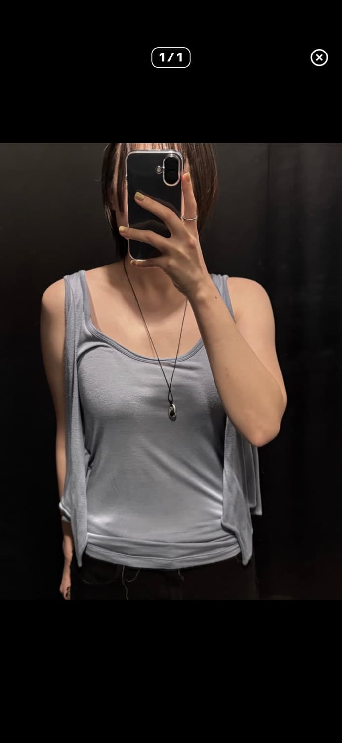 Maison Margiela Draped Sleeve Tank Top 상품이미지7