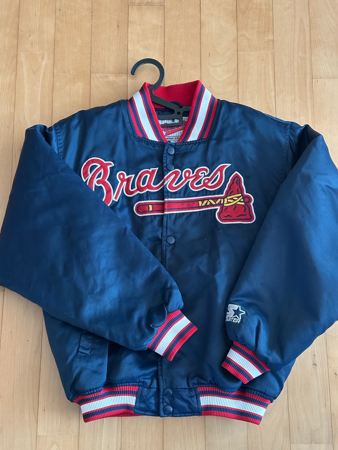 90‘ 스타터 ‘Atlanta Braves’(애틀랜타) 자켓 상품이미지3