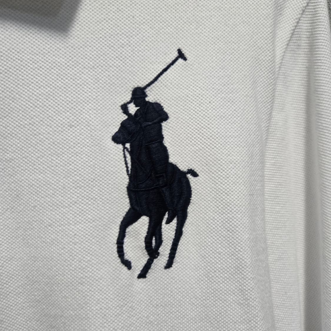 폴로 랄프로렌 포니 화이트 긴팔 카라티  상품이미지4