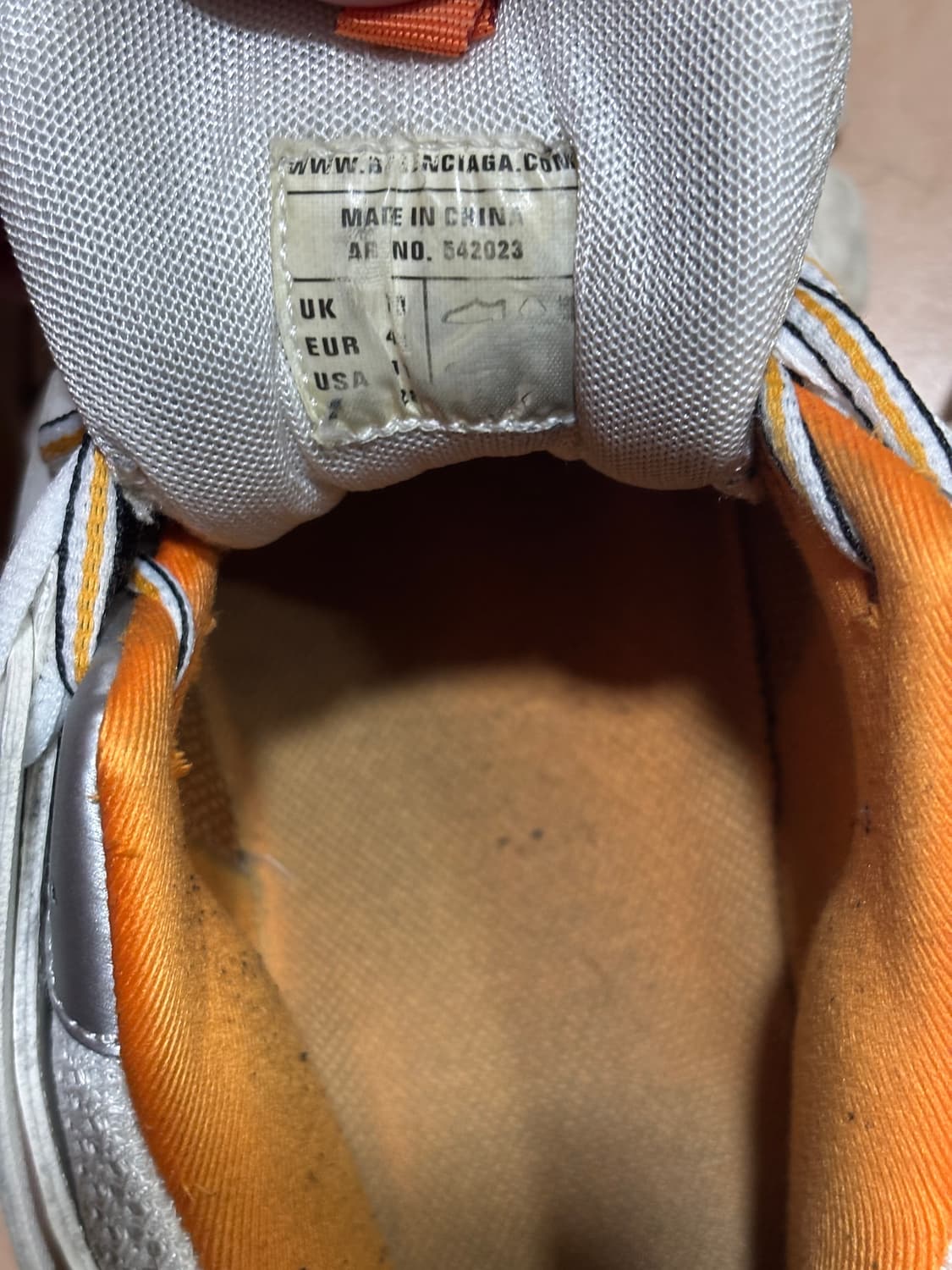 balenciaga track 44 size 상품이미지4