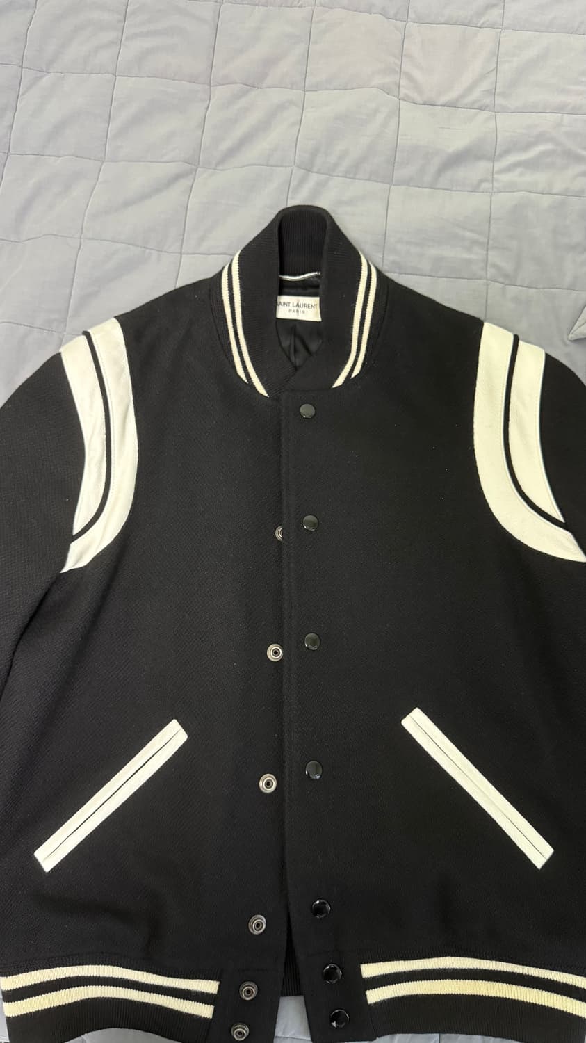 생로랑 테디자켓 48사이즈, 20fw 상품이미지1