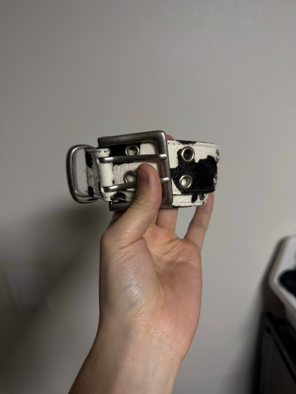 Mjd x kamien 더블 홀 오레오 벨트 상품이미지2