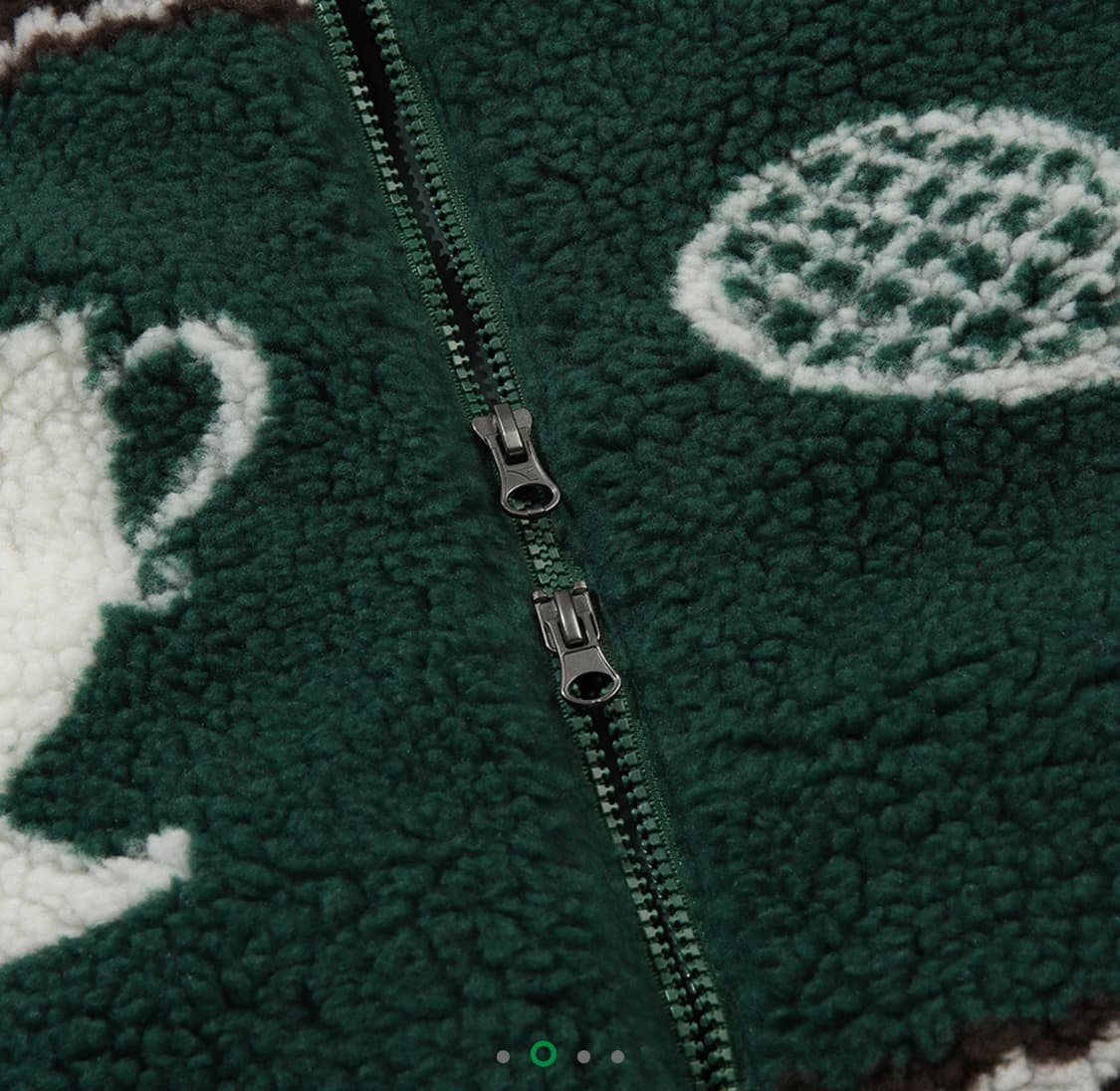 디아도라 모르비 패턴 플리스 자켓 XL 새상품 상품이미지2