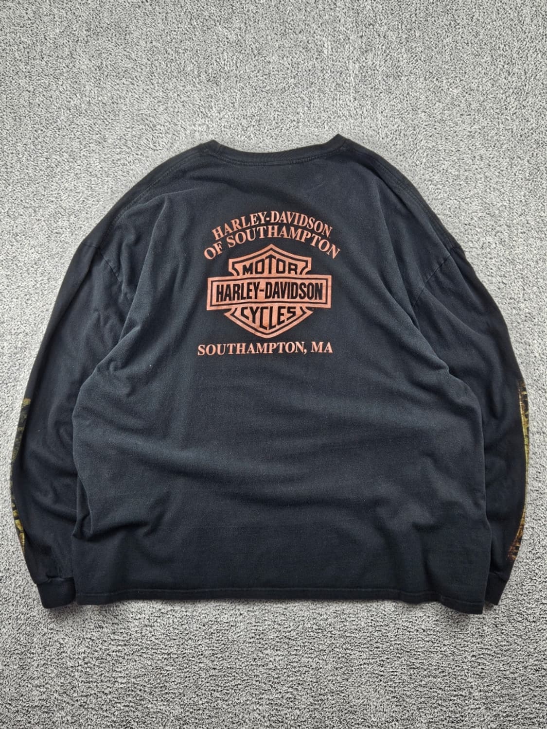 할리데이비슨 매사추세츠 사우스햄튼 롱 슬리브 ( 4XL ) / 11537 상품이미지3