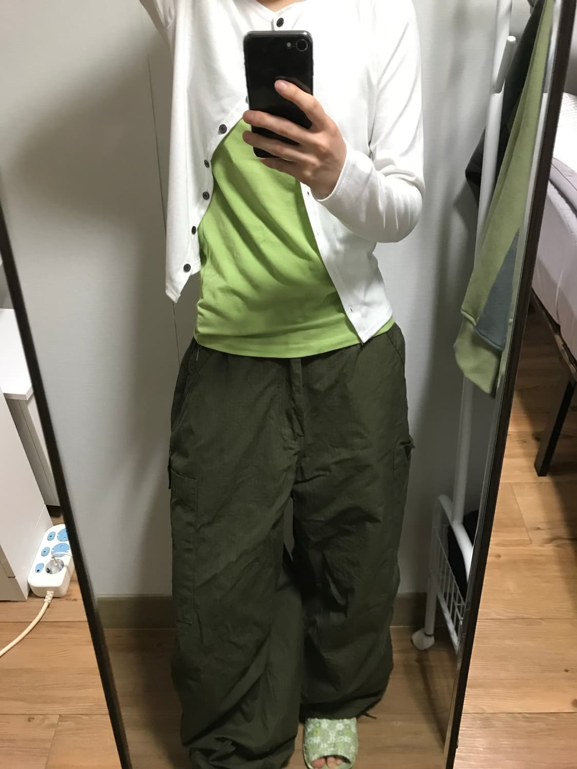 카키 카고팬츠 상품이미지4