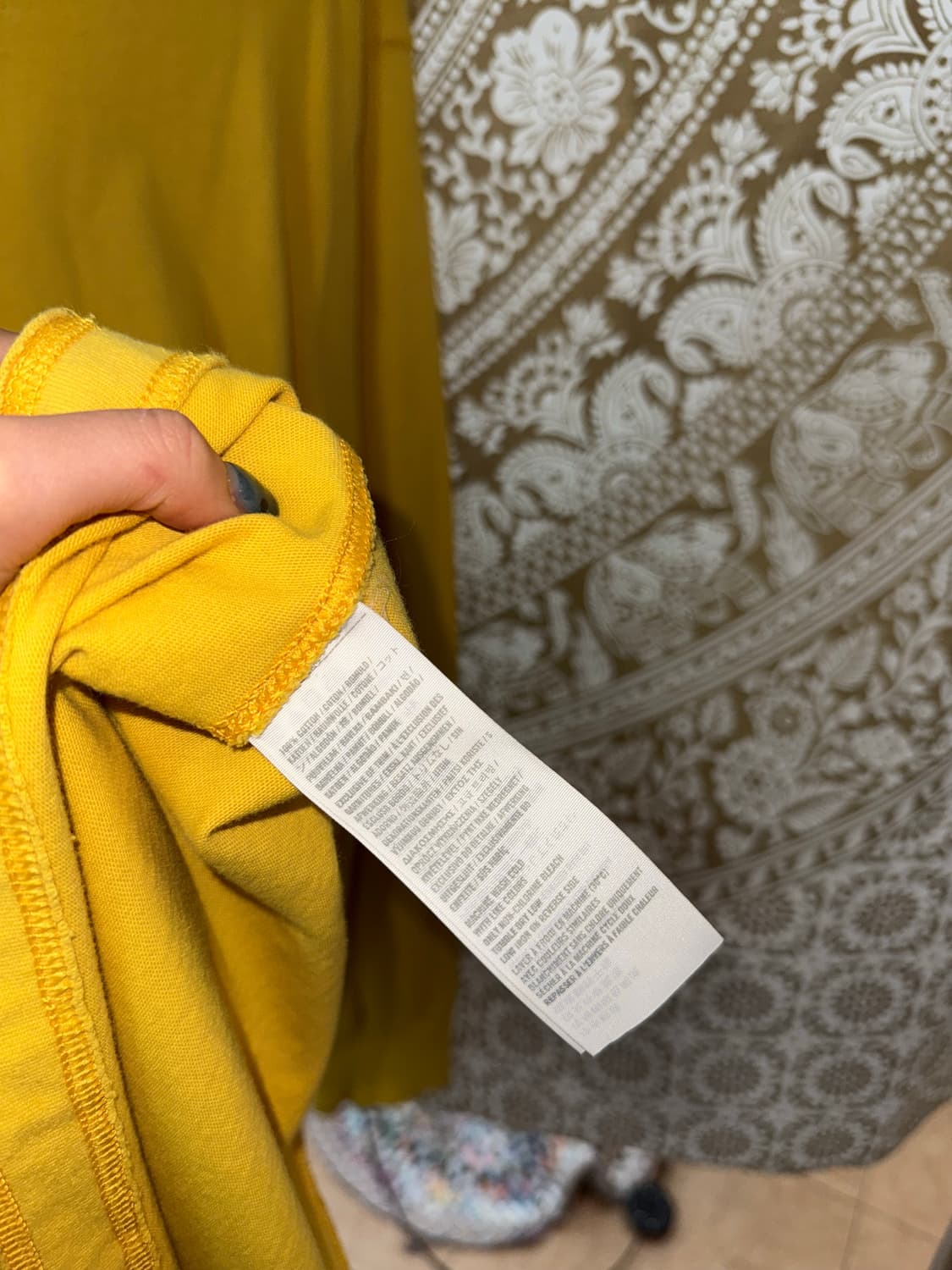 아베크롬비 머슬핏 옐로우 자수 롱슬리브 상품이미지7