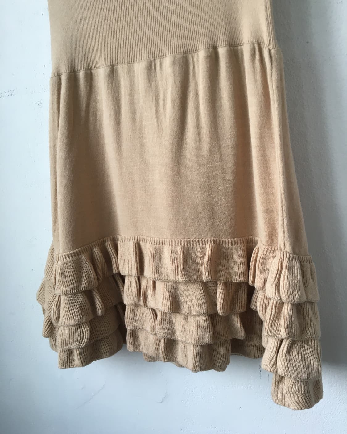 Layer point knit skirt 상품이미지2