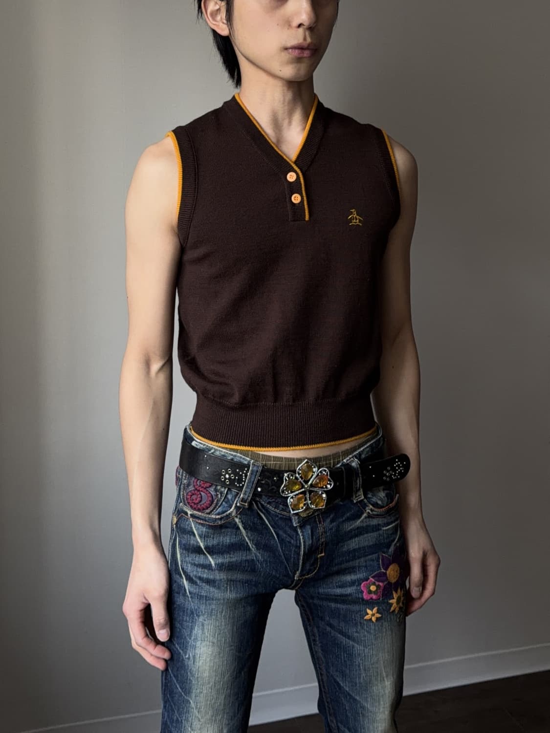 Grand Slam 라이닝 니트 베스트 상품이미지1