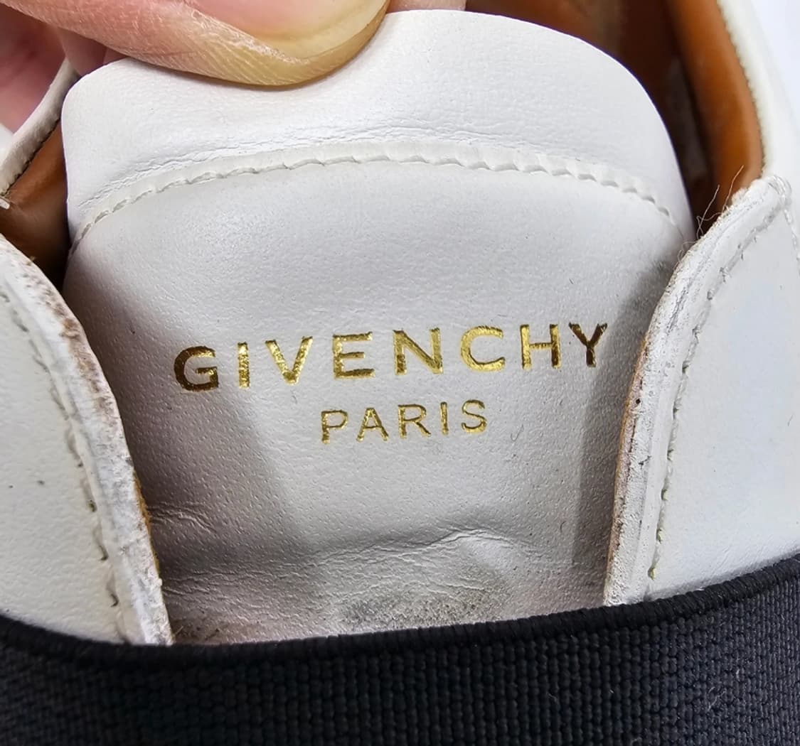 지방시 화이트 블랙 밴드 슬립온 스니커즈 42 (270) 상품이미지6