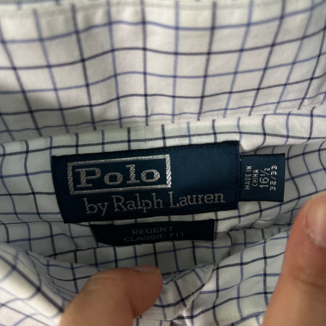 105 폴로랄프로렌 체크 코튼 셔츠 상품이미지3