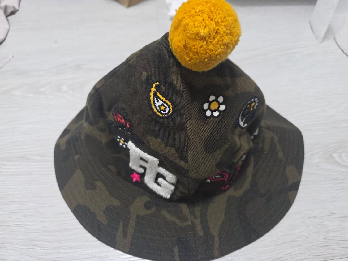 파리게이츠 카모 버킷햇 카키 56 상품이미지1