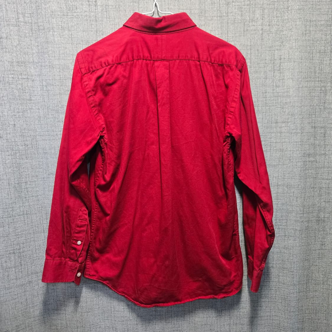 폴로 랄프로렌 레드 긴팔 카라 셔츠  상품이미지2