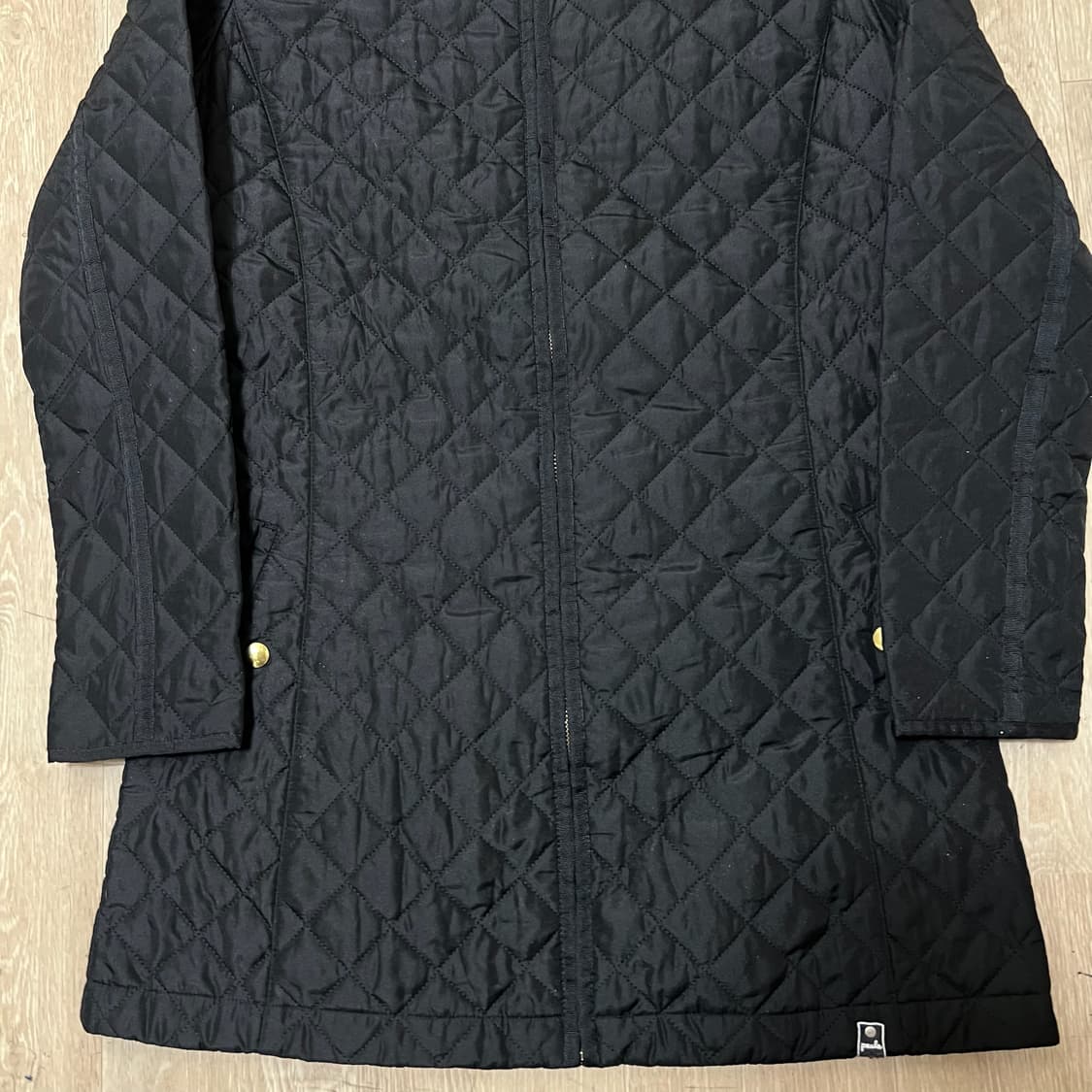 파울라 여성 스탠다드 롱 퀼팅자켓 코트 55  상품이미지3