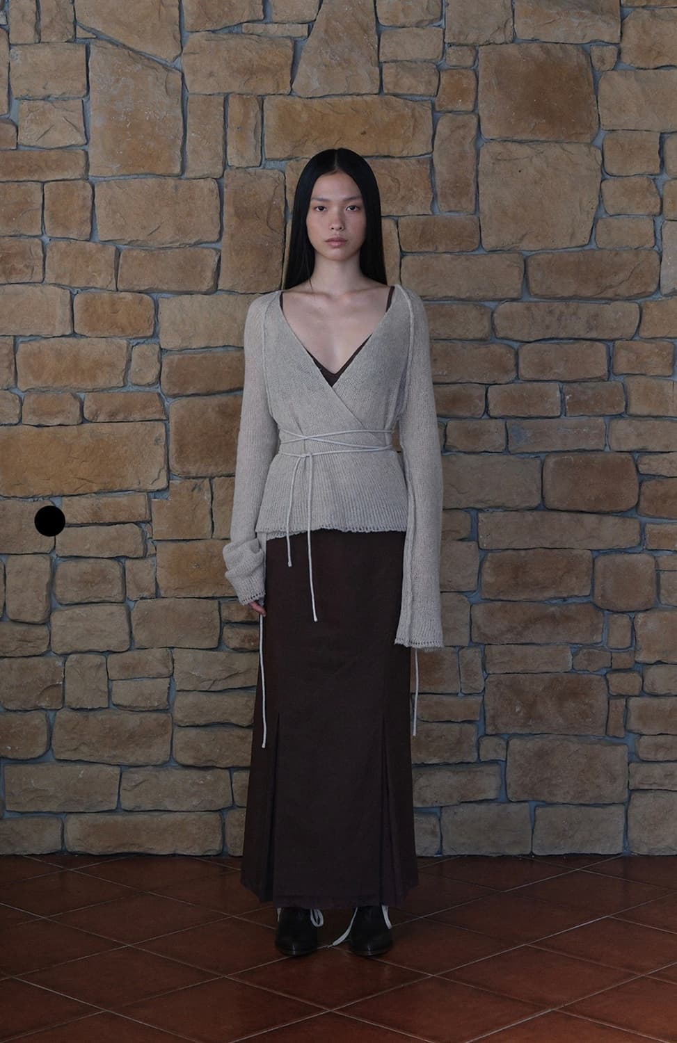 Verso 베르소 Reversible Linen Mohair Cardig 상품이미지1