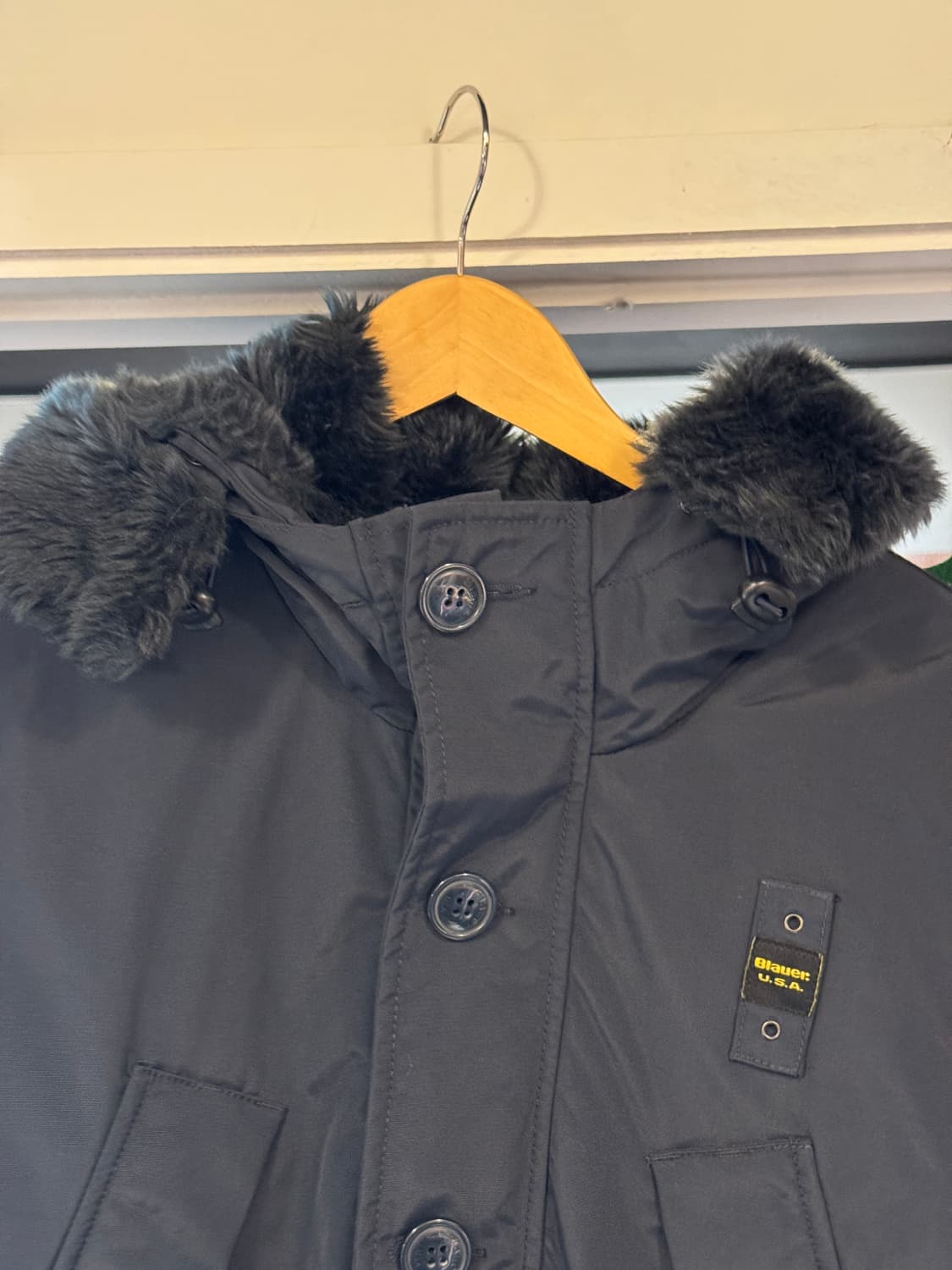 블라우어 다운 퍼 패딩자켓 USA blauer L 상품이미지2