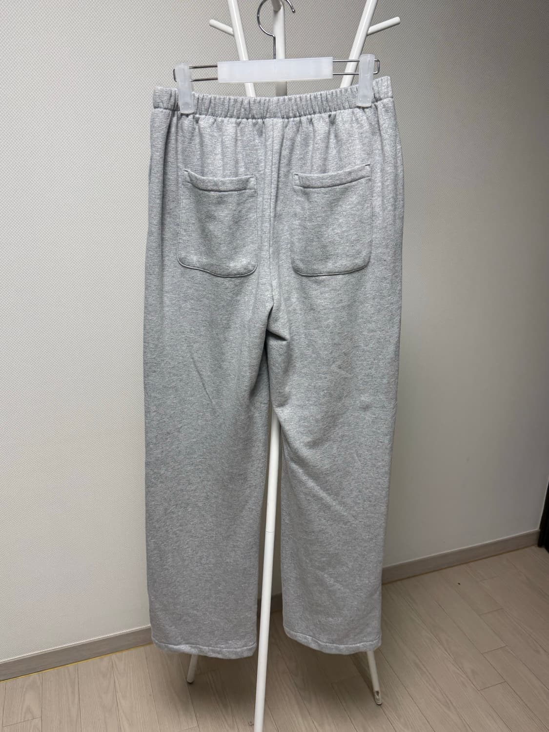 OPEN YY 레이스업 라운지 팬츠 그레이 m 상품이미지5