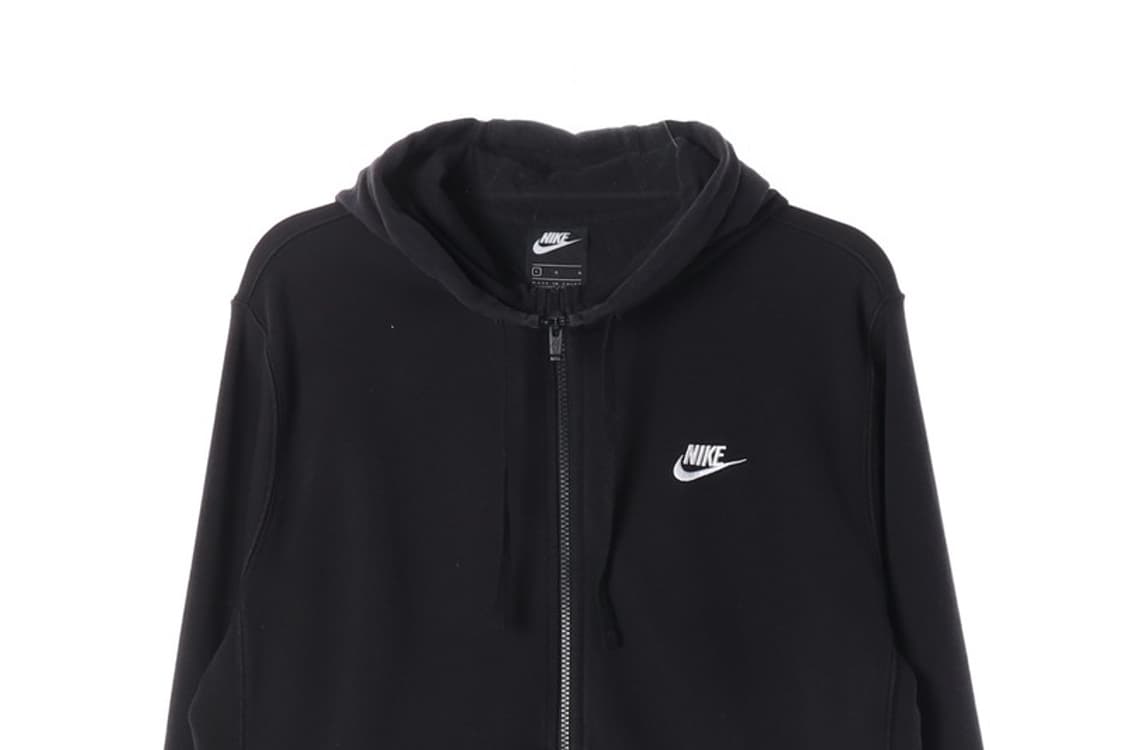 나이키 에센셜 스몰 스우시 블랙 후드집업 L 상품이미지3