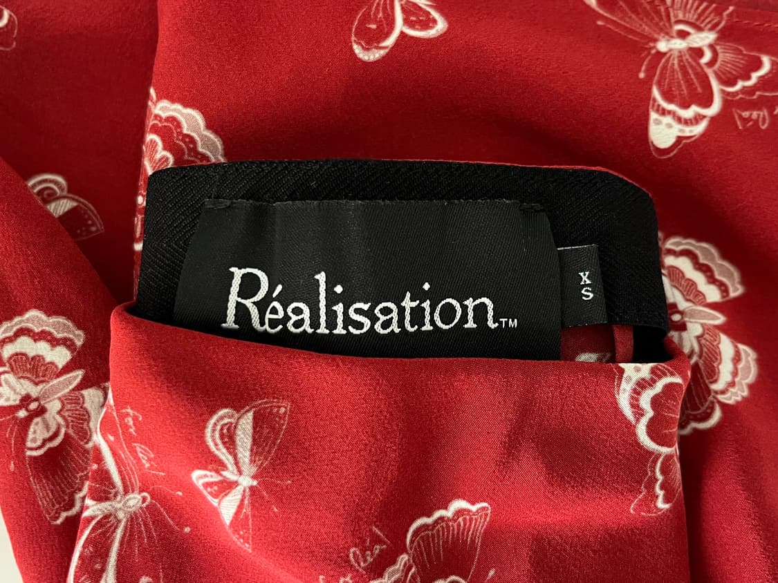 리얼리제이션 스커트 red butterfly skirt xs 상품이미지3