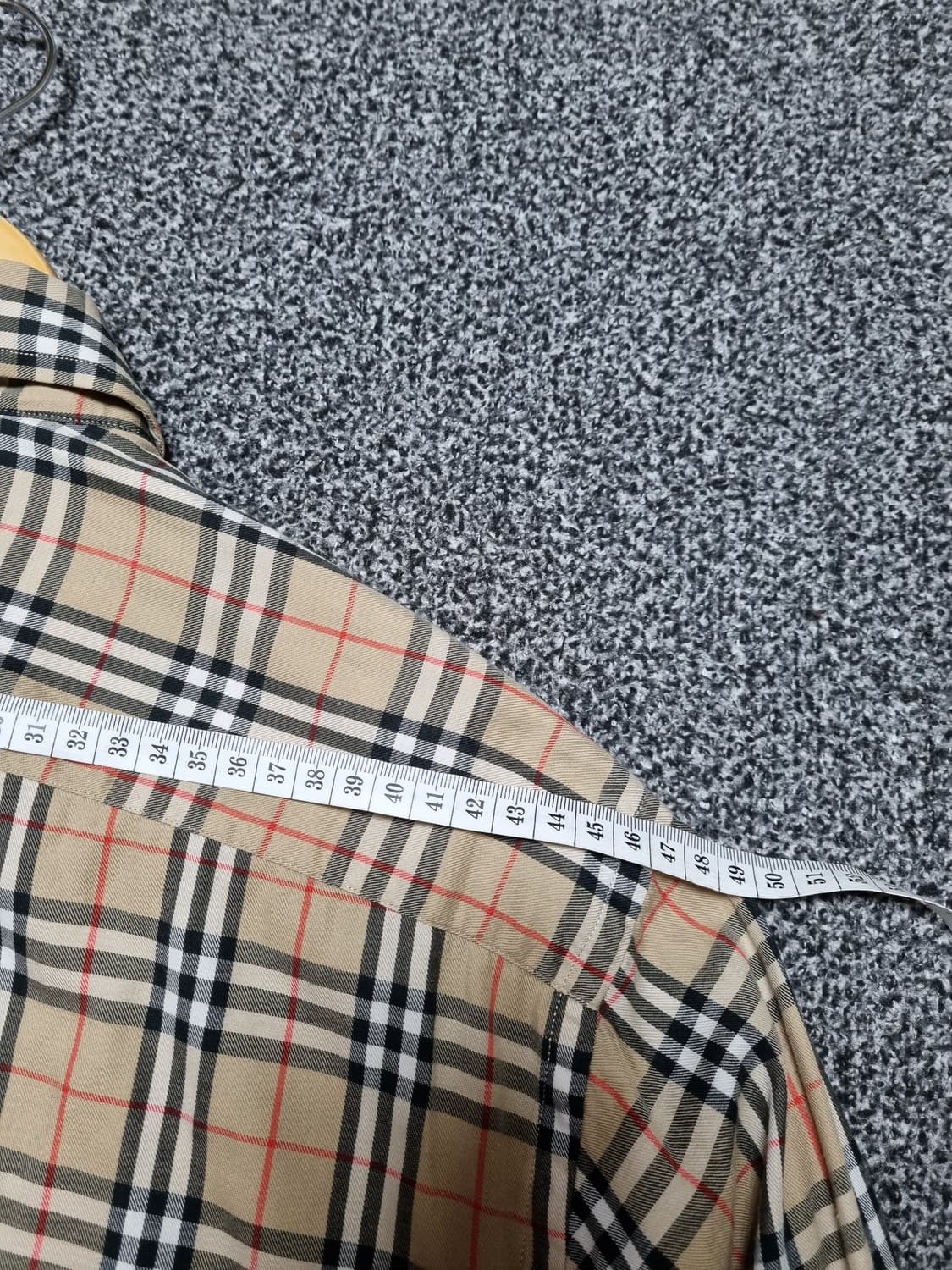 (정품) 버버리 남성 노바체크 셔츠 남방 상품이미지9