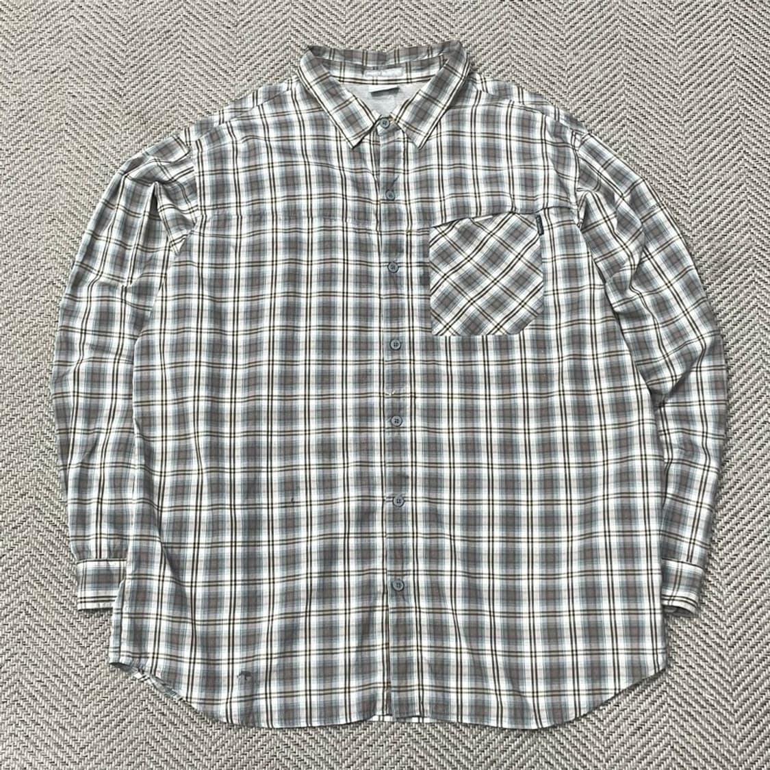 콜롬비아 체크 셔츠 v0092  상품이미지1