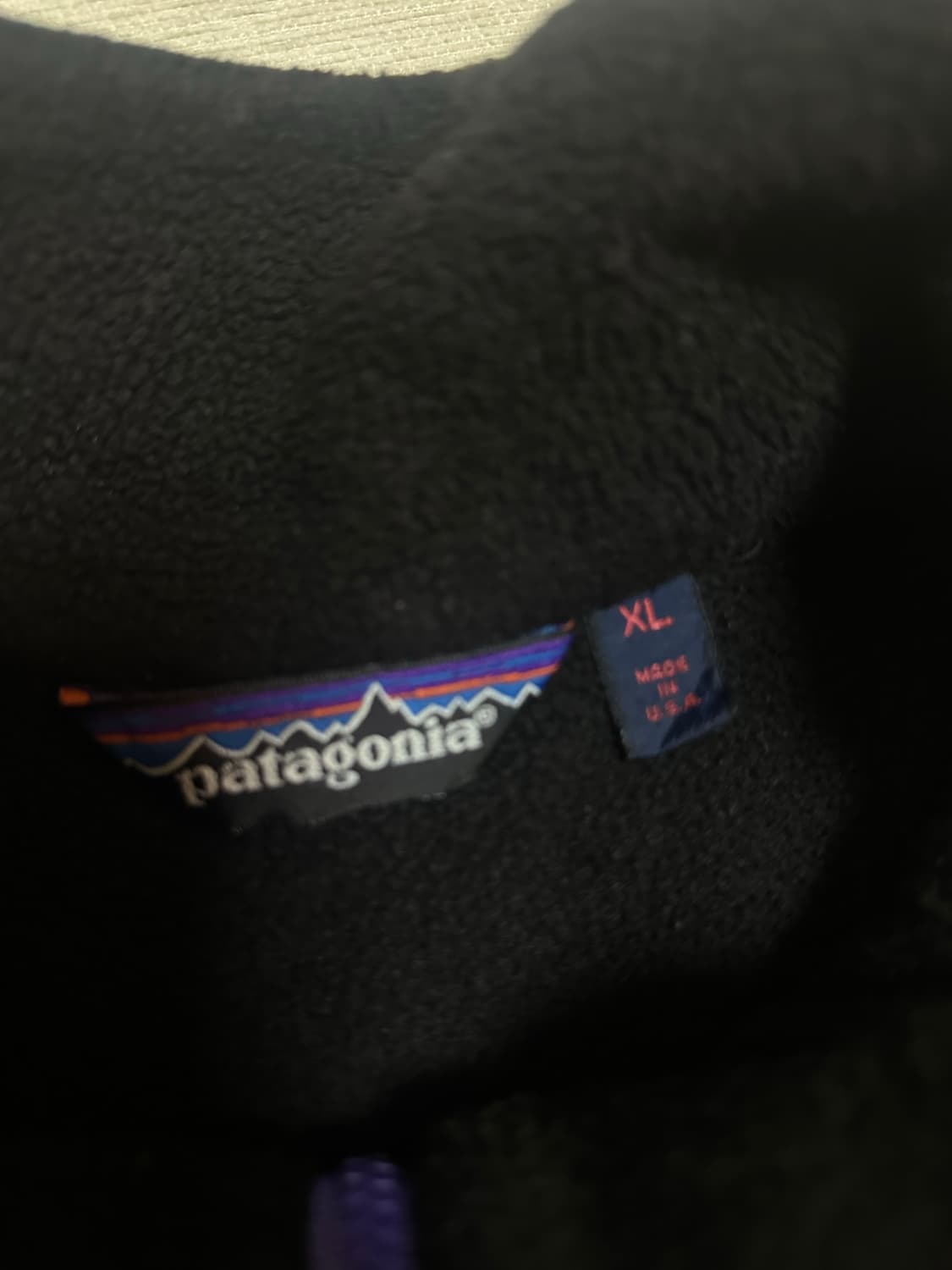 (XL)80s 파타고니아 빈티지 하프집 플리스 헤비웨이트 상품이미지4